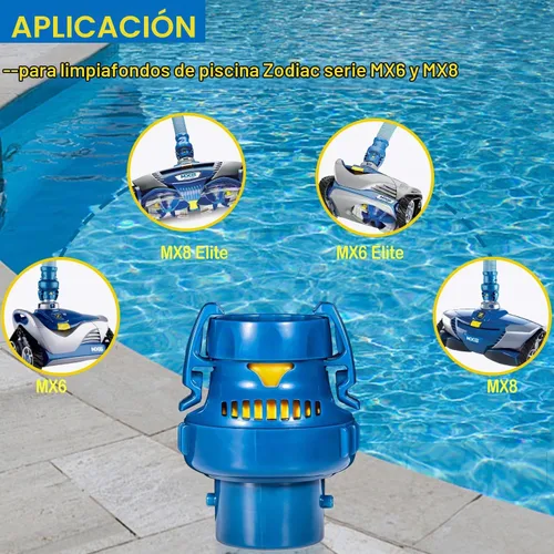 Vista 2 de Válvula reguladora de flujo FRV100 para limpiadores Zodiac MX6 MX8 MX6