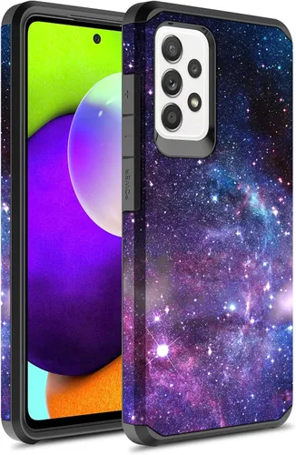 Vista 8 de Funda compatible con Samsung Galaxy A52, delgada, híbrida, a prueba de golpes, cubierta dura, a la moda, colorida, funda para Samsung Galaxy A52 4G