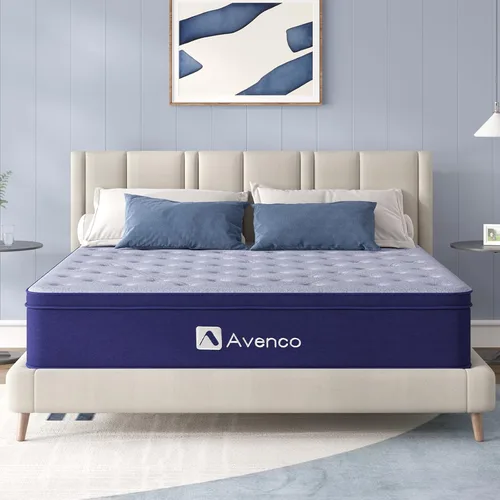 Vista 11 de Avenco Colchón tamaño individual de 6 pulgadas para niños con resortes embolsados individuales inteligentes para aliviar el dolor de espalda
