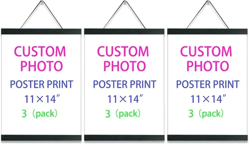 Vista 46 de YK artwood Impresiones de lienzo personalizadas con tus fotos de 8 x 10 pulgadas, imágenes personalizadas a lienzo para amantes, familiares, niños