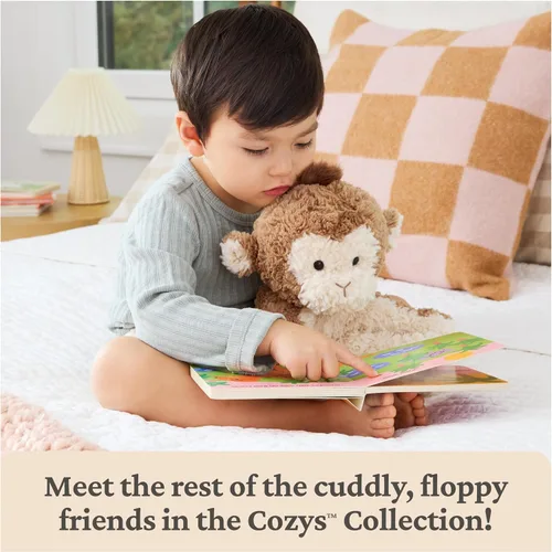 Vista 8 de GUND Cozys Collection Elefante de peluche, animales de peluche para edades de 1 año en adelante, gris, 10 pulgadas