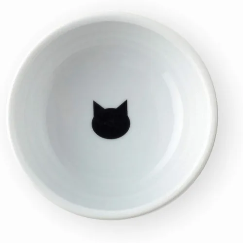 Vista 5 de Necoichi - Cuenco elevado de cerámica para gatos, apto para bigotes (gatos, mini)