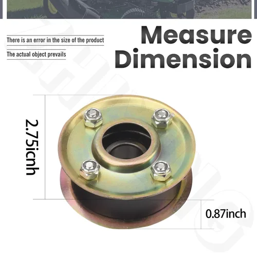 Vista 2 de 131-4529 125-2532 Kit de polea/correa síncrona 120-3335 compatible con cortacésped de plataforma Toro de 30 pulgadas, compatible con modelos