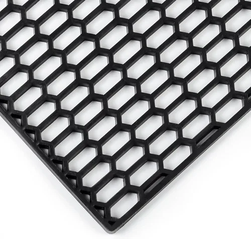 Vista 8 de AggAuto - Malla universal de plástico ABS para automóvil, 47 x 16 pulgadas, hexagonal, inserto para parrilla, parachoques, con orificios tipo panal