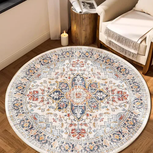 Vista 11 de VK VK·LIVING Tapete para la entrada de 2 x 3 pies, pequeño, bohemio, para baño, respaldo antideslizante, felpudo, de interior, puerta delantera