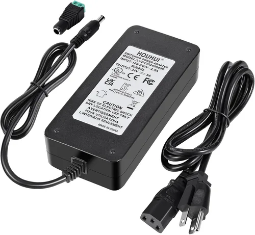 Vista 8 de Fuente de alimentación de 24 V con certificación UL, transformador de bajo voltaje de 24 voltios, Paquete de 2 CC 24V 2.5A 60W