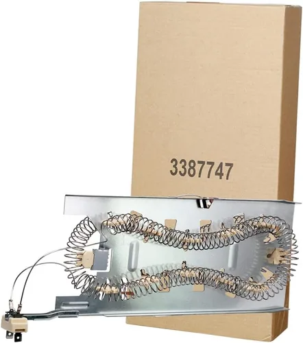 Vista 6 de Elemento calefactor del secador WP3387747 3387747 apto para Maytag Fit