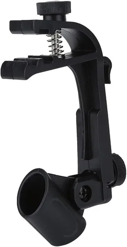 Vista 6 de Watris Veiyi Soporte de clip de micrófono de tambor, 4 piezas de soporte de abrazadera de montaje de micrófono de tambor ajustable, accesorios