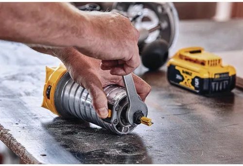 Vista 5 de DEWALT Enrutador inalámbrico Max XR de 20 V, sin escobillas, solo herramienta (DCW600B)