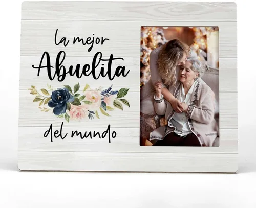 Vista 12 de FONDCANYON Justo cuando las abuelas piensan que su trabajo está hecho, alguien las llama abuelas geniales Marco de foto para anuncio de embarazo