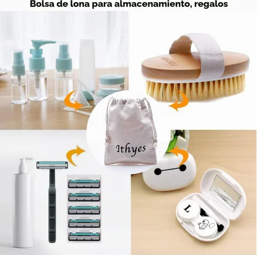 Vista 7 de Cepillo corporal de cepillado en seco, cepillo exfoliante de cerdas naturales, cepillo de baño para eliminar toxinas de piel muerta, celulitis