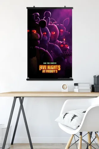 Vista 5 de Trends International Five Nights at Freddy's Movie - Póster de pared de una hoja, 34 pulgadas de largo x 22.4 pulgadas de ancho, paquete de póster
