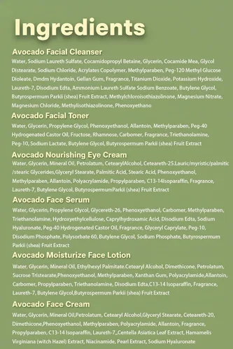 Vista 7 de SKK Set de Cuidado de la Piel 6 en 1 Limpiador Facial, Tónico, Suero, Loción Facial, Crema y Crema para los Ojos – Hidratante, Antienvejecimiento e