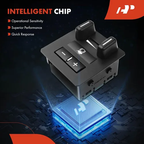 Vista 4 de Conjunto de interruptor de control de freno de remolque A-Premium Compatible con Chevrolet Silverado 1500 2500/3500 HD Suburban Tahoe Avalanche
