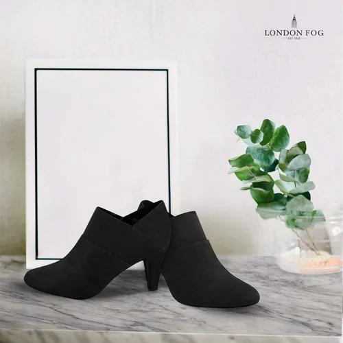 Vista 5 de London Fog Botines de tacón Bobbie para mujer