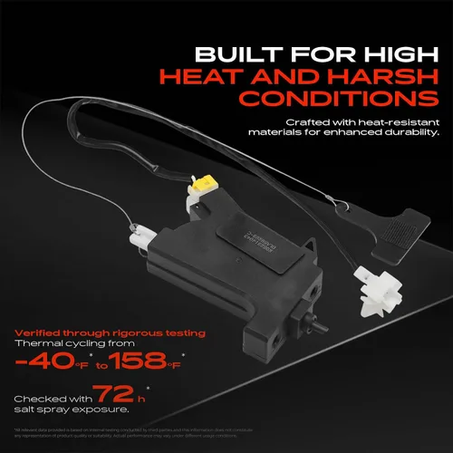 Vista 4 de A-Premium Actuador de apertura de puerta de llenado de gas combustible compatible con Hyundai Genesis Coupe 2010-2014 2.0L 2010-2016 Coupé puerta