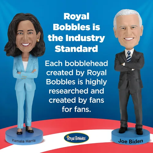 Vista 7 de Royal Bobbles Muñeco cabezón de Barack Obama