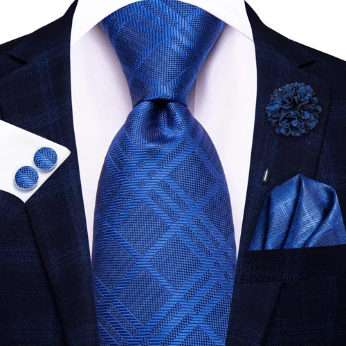 Vista 67 de Dubulle Corbata tejida de cachemira para hombre y gemelos de pañuelo para hombre, conjunto de gemelos para boda formal y negocios