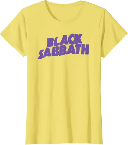 Vista 20 de Black Sabbath Camiseta con logotipo morado