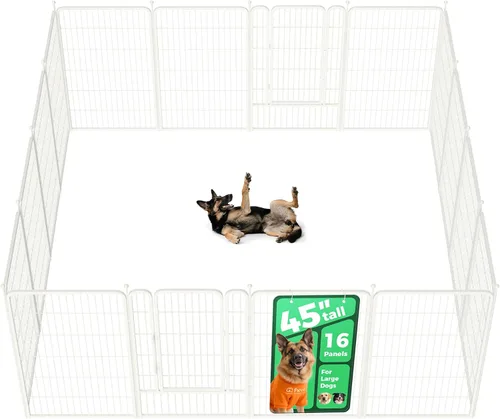 Vista 74 de FXW Rollick - Corralito para perros para patio, campamento con casa rodante, patentado, 24 pulgadas, 2 paneles Fácil instalación, resistente