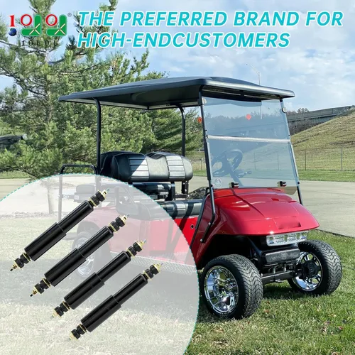Vista 2 de 10L0L Amortiguadores para carrito de golf para EZGO TXT, amortiguadores delanteros y traseros 1994-en adelante para modelos de gasolina