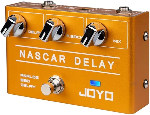 Vista 18 de JOYO Amp Simulator - Pedal de guitarra, modelos de 9 amperios con doble canal y 18 tonos, IR Cab Sim, salida XLR y bucle FX, bypass