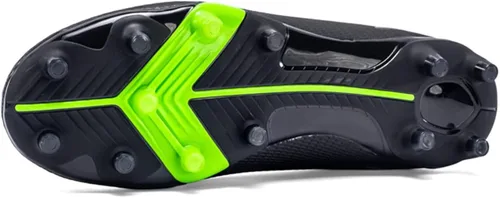Vista 3 de Tenis de fútbol unisex para adultos, para interiores y adultos, tacos de fútbol de tierra firme para hombre, FG, para actuación juvenil, tenis