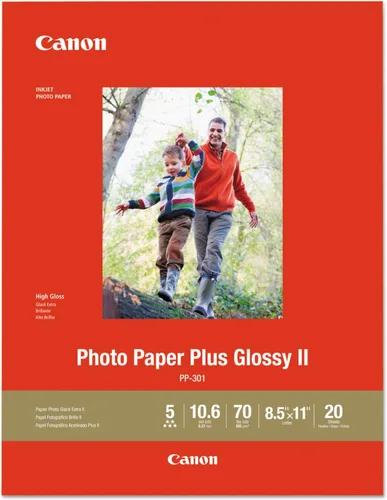 Vista 4 de CanonInk 1432C007 - Papel de fotografía Plus Glossy II, 4 x 6 pulgadas, 400 hojas