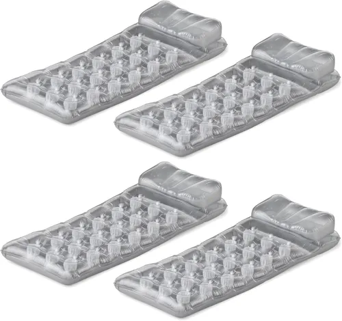 Vista 6 de Intex Colchón de 18 bolsillos Suntanner Tumbona de piscina con reposacabezas (paquete de 2) 58894EP