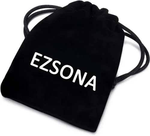 Vista 5 de EZSONA - Anillo de acero inoxidable para hombre, diseño de maestro masónico, chapado en oro plateado