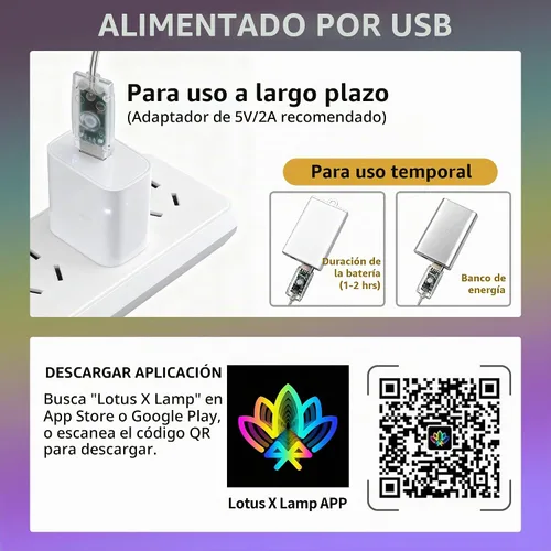 Vista 2 de Luces de Cortina de Bola de Deseos que Cambian de Color, 9.8 x 3.3 Pies, Luz de Hadas LED RGB con Control Remoto por App, Sincronización de Música