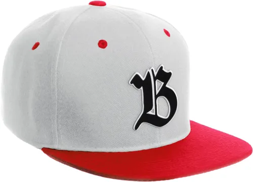 Vista 1508 de Daxton Gorra clásica con visera de billete plano con letras del alfabeto inglés antiguo de la A a la Z