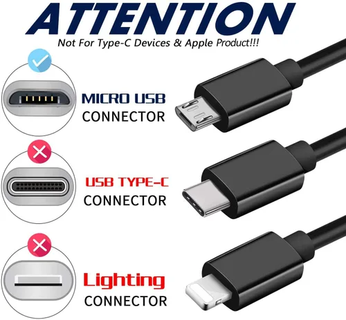Vista 2 de Master Cables Cable de carga y datos USB de repuesto compatible para reproductores de música digital Sony Walkman NW-E390, NW-E393, NW-E394 y NW-E395