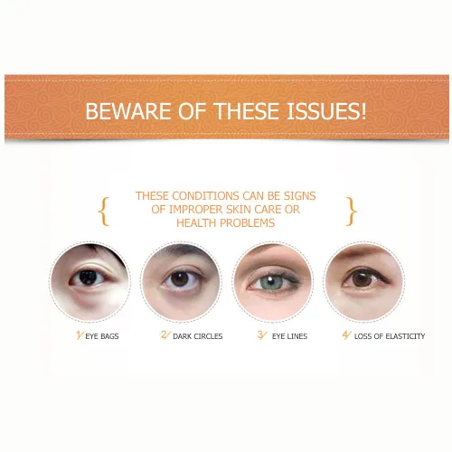 Vista 8 de BIOAQUA 60PCS Máscara de Ojos Esencia de Limón Extracto de Fruta Hidratante Levante Reafirmante Anti-Envejecimiento Anti-Hinchazón Círculos Oscuros