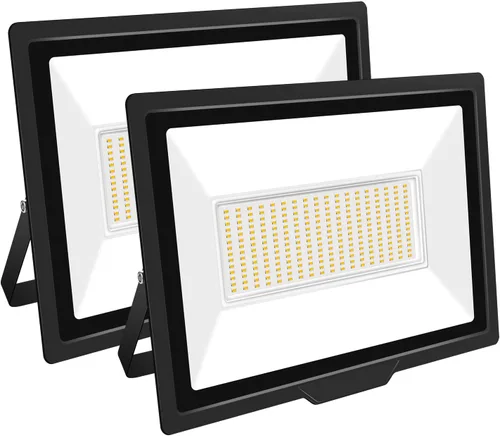 Vista 13 de SKYWORLD Paquete de 2 luces LED de inundación para exteriores, 20 W 2000 lm, luz de inundación LED de seguridad, luz diurna de 4000 K, luz blanca