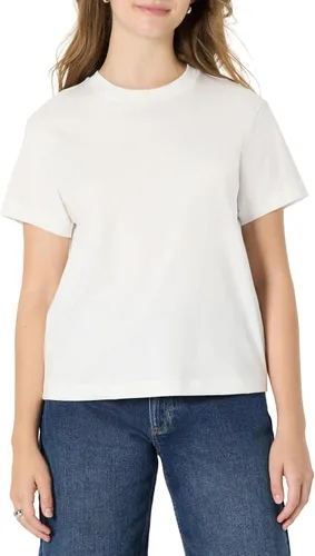 Vista 12 de Amazon Essentials (Selección de Demi) Camiseta de cuello redondo de ajuste holgado de algodón para mujer