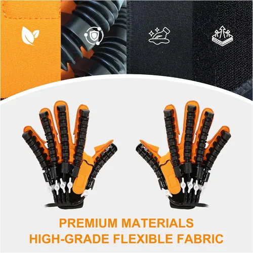 Vista 8 de Guantes de robot de rehabilitación de mano para accidentes cerebrovasculares, equipo de terapia de accidentes cerebrovasculares para adultos