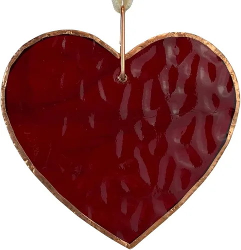 Vista 7 de Papá en el día de mi boda – Hermoso corazón de vitrales – Regalo de boda sentimental para papá y adorno de recuerdo significativo para el padre