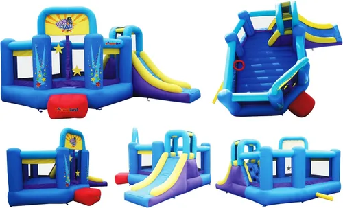 Vista 6 de Castillo hinchable Bounceland Pop Star.