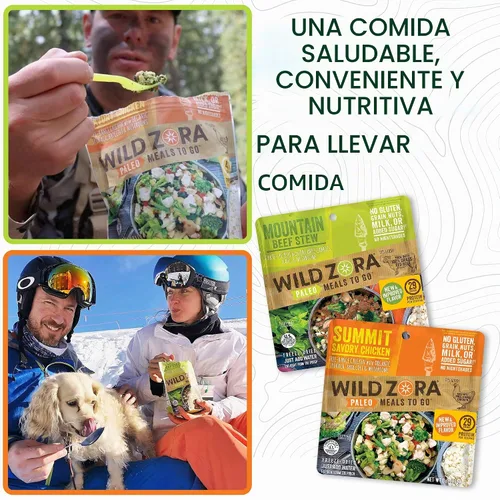 Vista 7 de Wild Zora AIP Paleo Paquete de comidas sin gluten – Pollo Summit, carne de res de montaña – Carne de res 100% alimentada con pasto, pollo libre