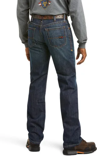 Vista 4 de ARIAT Men's Flame Resistant M4 Low Rise Boot Cut Jean