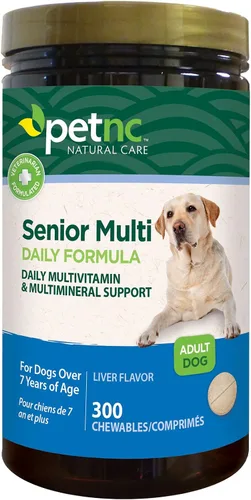 Vista 10 de Petnc - Multimasticables para adultos (75 unidades), soporte diario multivitamínico y multimineral para perros, incluye zinc, magnesio y más, apoya