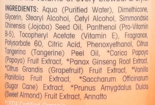 Vista 3 de GIOVANNI 2chic Elixir de acondicionamiento y peinado sin enjuague de ultra volumen, aumenta el volumen, promueve el control sin peso para cabello