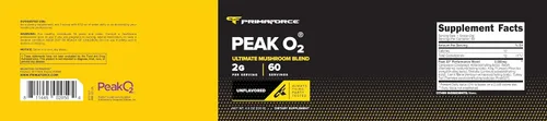 Vista 5 de PrimaForce Peak O2 (4.23 oz) 0.07 oz por porción, mezcla de hongos