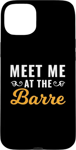 Vista 9 de Ballet Meet Me at The Barre for Ballerina Trainer Dancing Case for iPhone 16