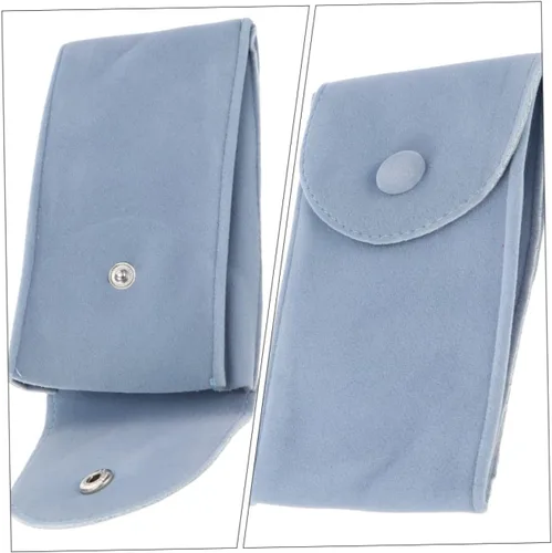 Vista 7 de 3 unids bolsa de terciopelo bolsa de reloj caja de joyería portátil reloj bolsa de viaje organizador de reloj de mano cadena pulsera bolsas