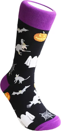 Vista 4 de Sock Society Misc Sport Holiday Unisex Hombres Mujer Divertido Vestido Casual Patrón Crew Calcetines Divertidos