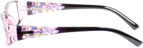 Vista 8 de BSB LL - Paquete de 4 lentes de lectura para mujer, diseño transparente con bisagra de resorte