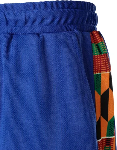 Vista 6 de Conjunto de camiseta y pantalones cortos para hombre con estampado africano de LucMatton