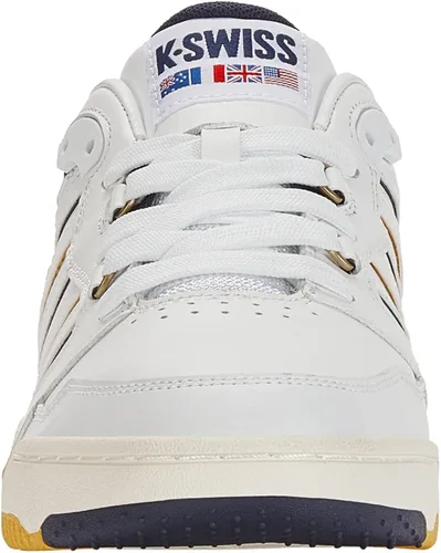Vista 3 de K-Swiss Tenis SI-18 Rival para hombre, BlancoBlanco